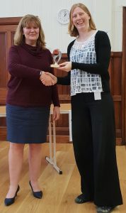 Congratulations Erin – Toastmaster of the day