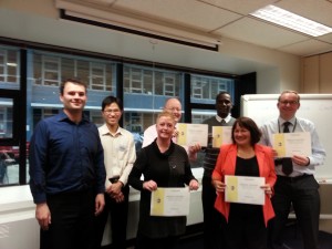 Toastmasters@12 Humorous Speech contestants