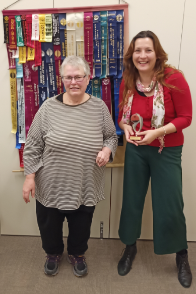 Congratulations to Sanja – Toastmaster of the day